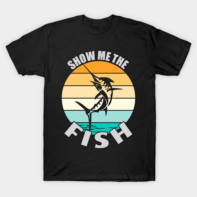 Show Me The Fish T-Shirt by Moonsmile Products
